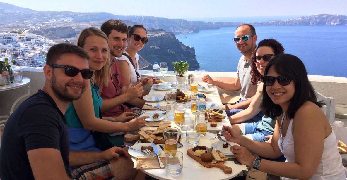 Fira: 4-Hour Walking Food Tour With Tastings - Key Points