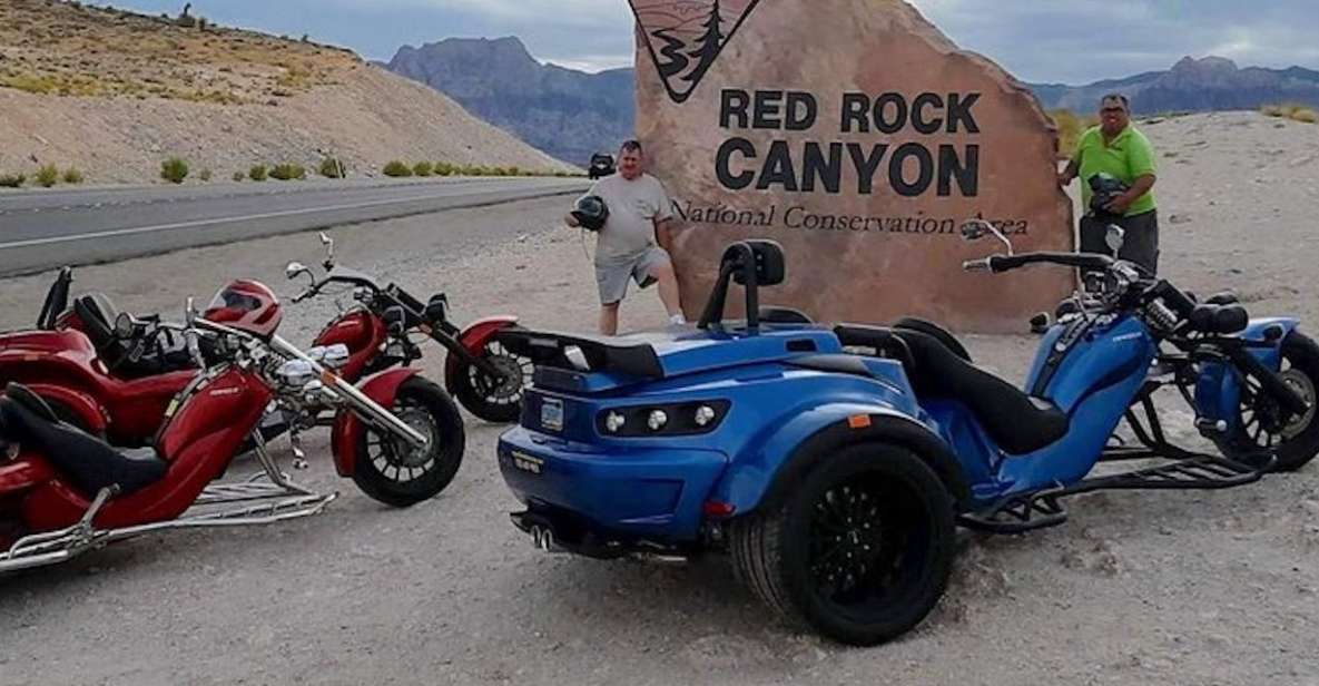 Las Vegas: Red Rock Canyon and Las Vegas Strip Trike Tour - Key Points