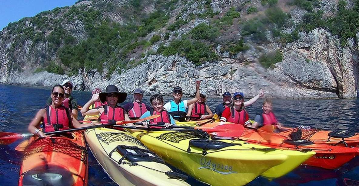 Mikros Gialos: Lefkada Guided Kayak Tour With Refreshments - Key Points