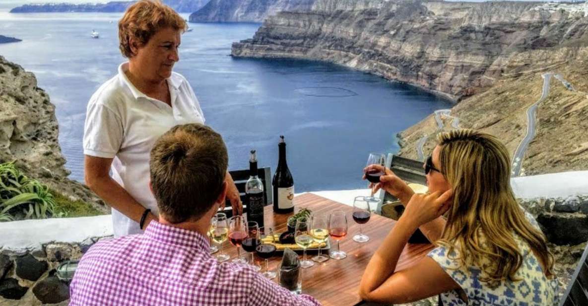 Santorini: Guided Tour to 3 Wineries With Wine Tastings - Key Points