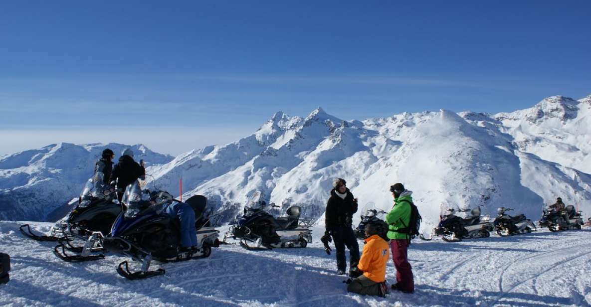 Snowmobile Tour Madesimo / Splügen Pass (Daytrip St. Moritz) - Key Points